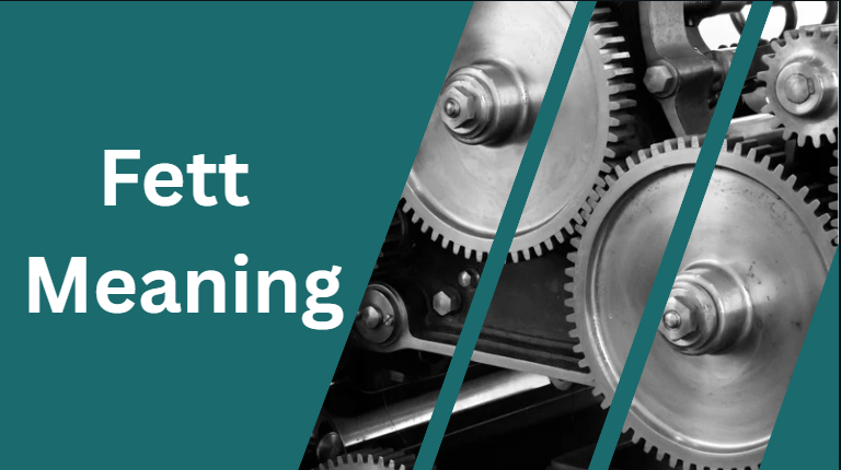 Fett Meaning Fett Meaning