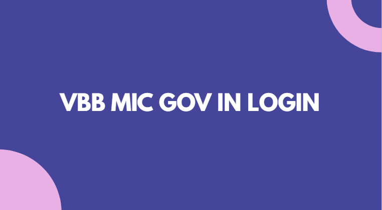 VBB Mic Gov in Login